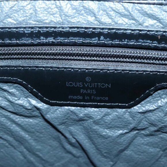 LOUIS VUITTON Epi Sac Plat Hand Bag Black M59082 LV Auth 134789 - Picture 8 of 12